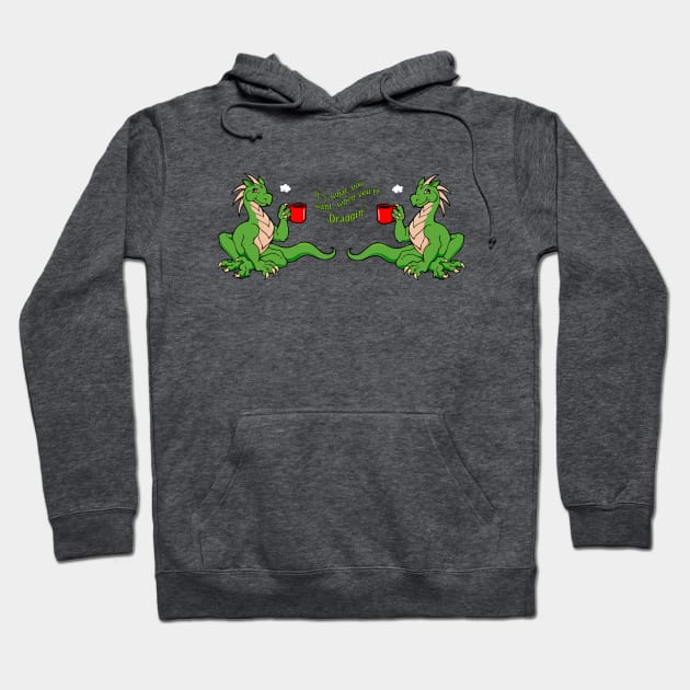 Coffee Dragon Hoodie by DarlaHallmark